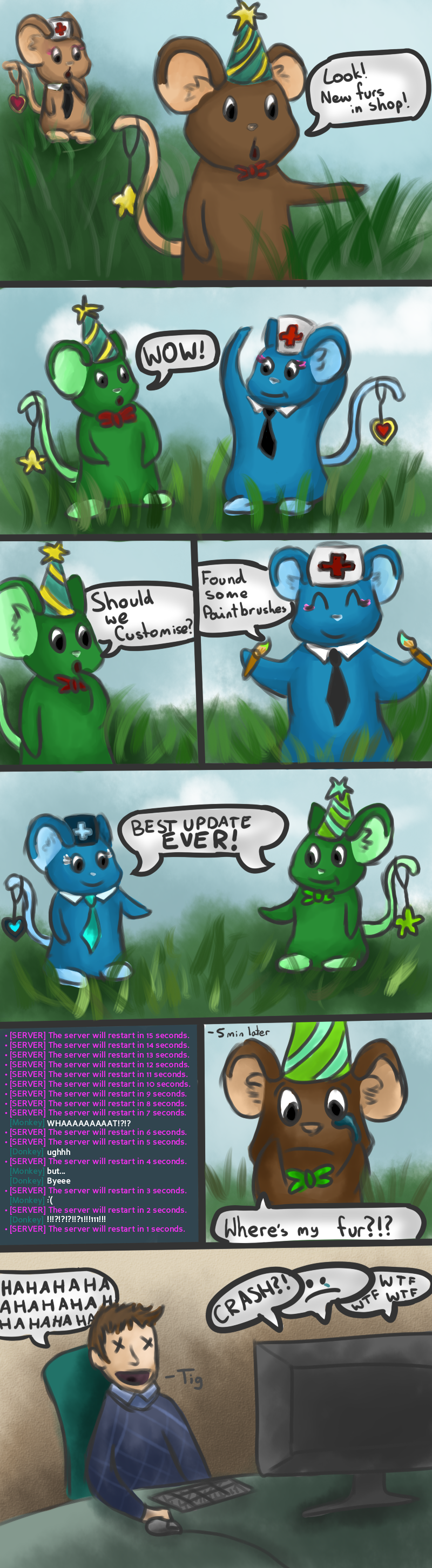 Transformice- April Fools [comic]