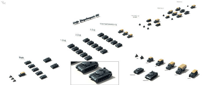 1941-model Panzer company