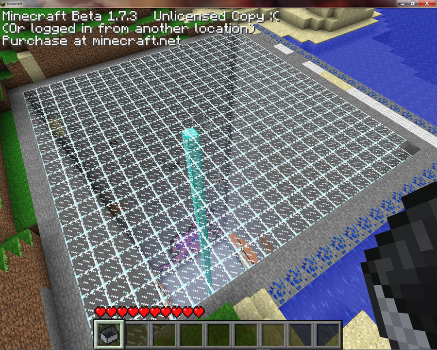 Hole Pattern Minecraft Minecraft Hole by cojocea2010 on DeviantArt
