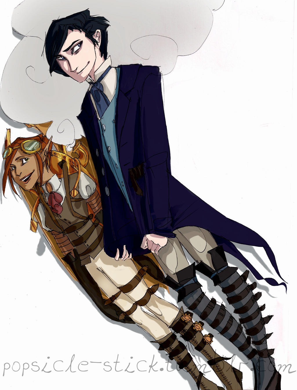 Artemis steampunk AU