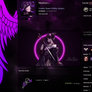 Steam Featured Artwork - Akeha Neon Blade
