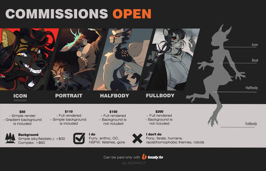 COMMISSIONS OPEN! (10 slots)