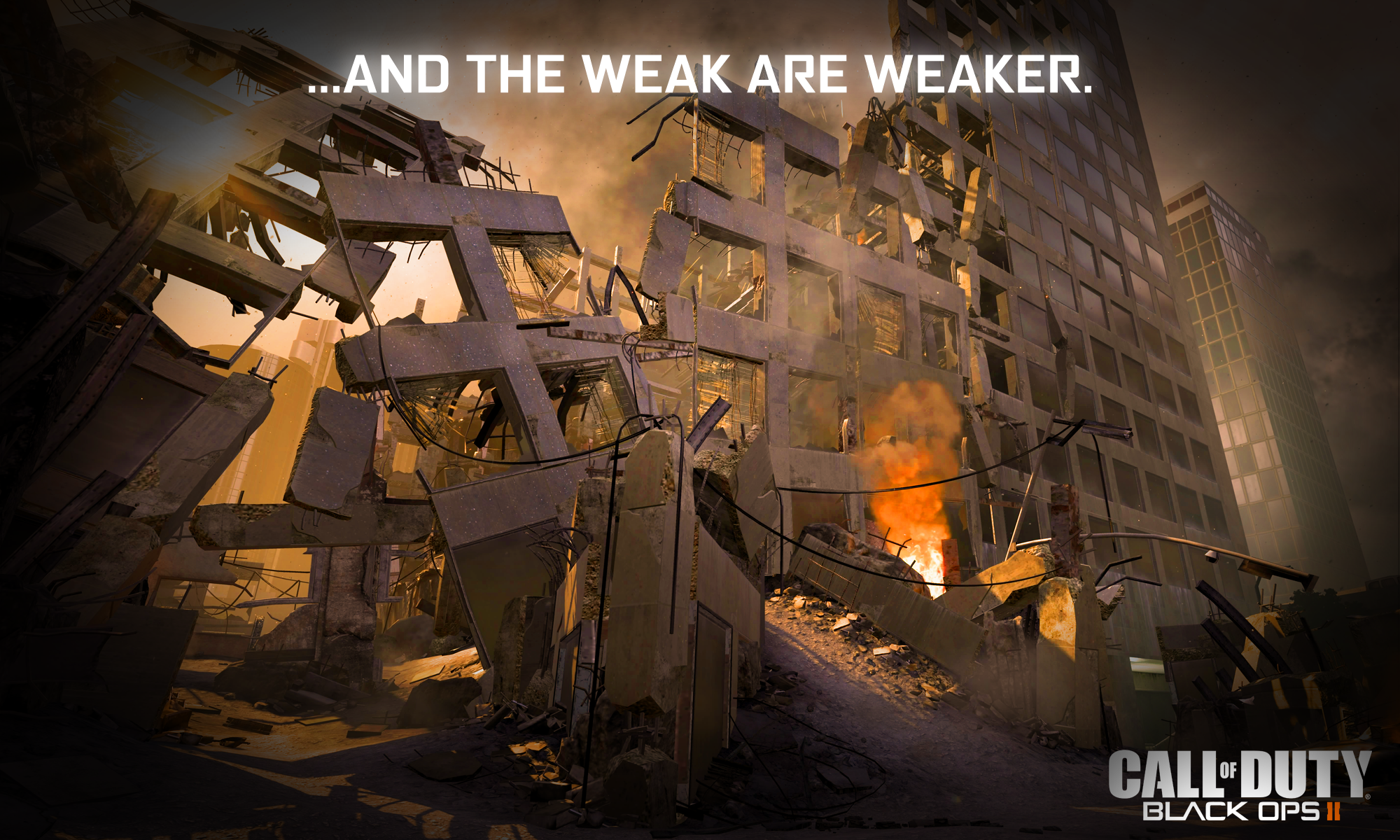 Black Ops II Wallpaper: ...And The Weak Are Weaker