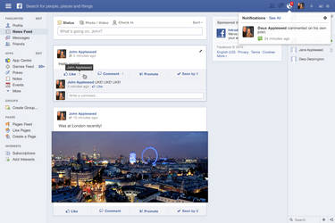 [Update 2.1] Redesigning Facebook: News Feed