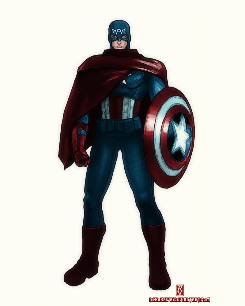 Captain America redesigned