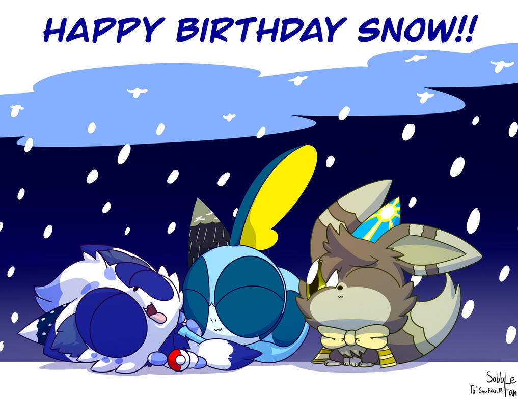 Happy Birthday Snow! by SobbleFan on DeviantArt
