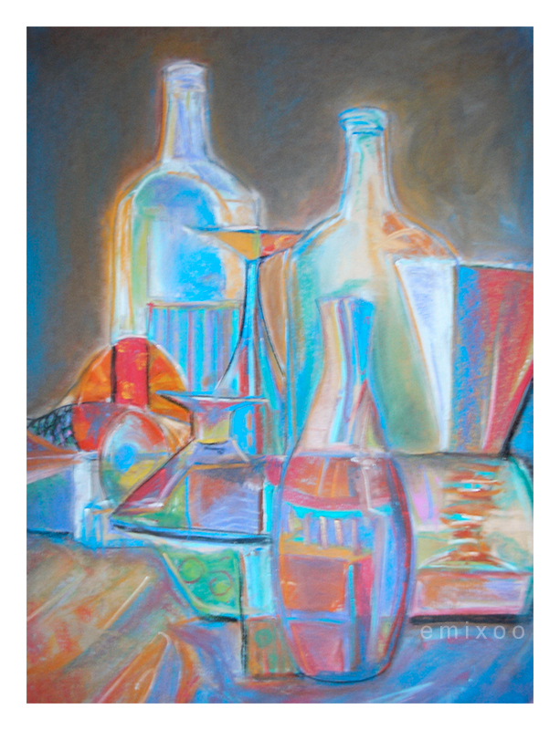 Pastel Still Life