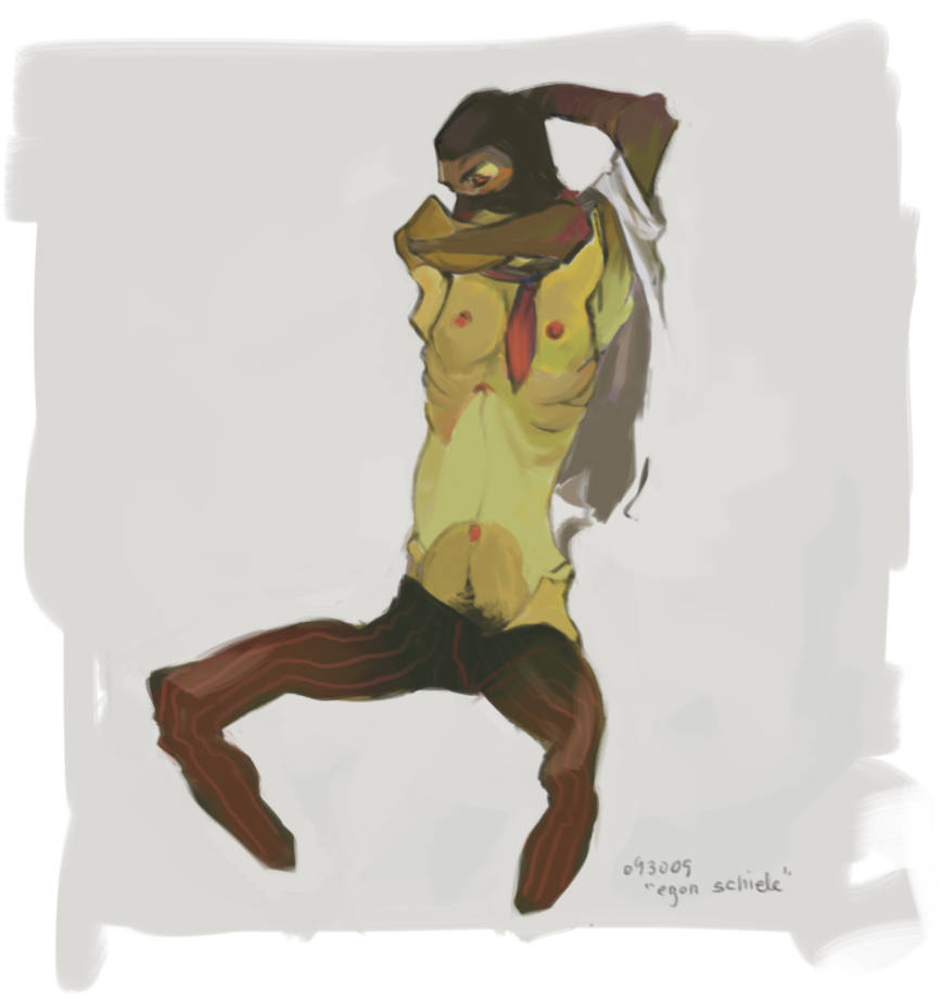 egon schiele by emixoO