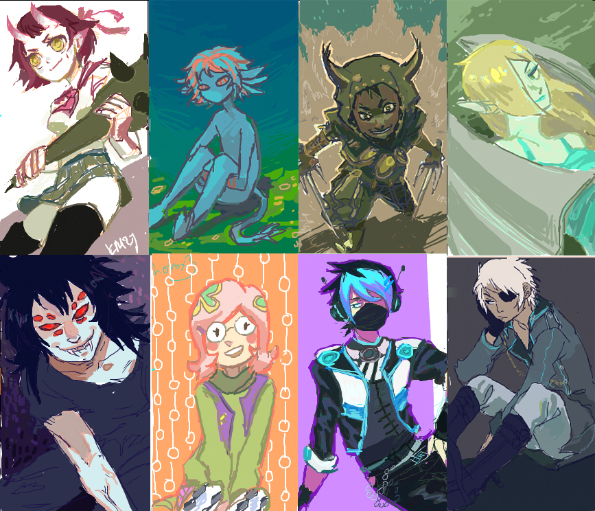 Iscribble OC Draw by emixoO