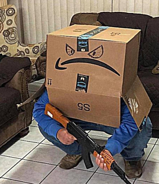 Normal Amazon Box In Florida by YourAverageBoiHere on DeviantArt