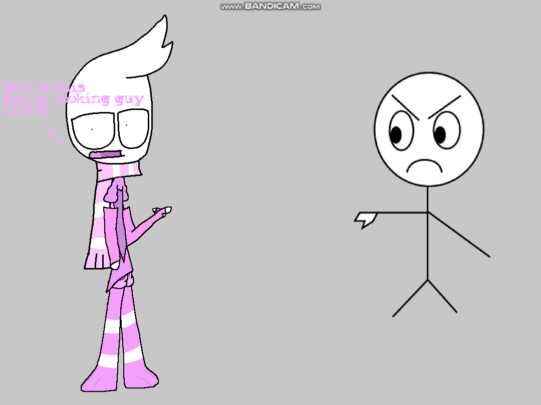 Stickman Rude Approching a weird stickman by AverageStickfigures on DeviantArt