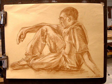 one of many figure studies