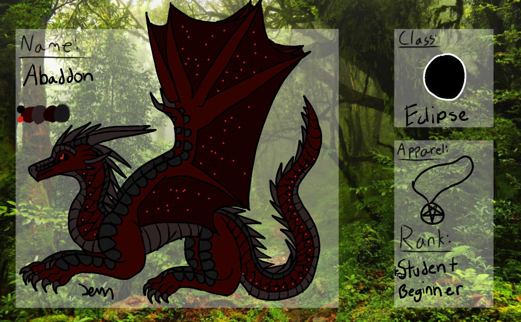 Abaddon Digimon Abaddon Application by metalandwings on DeviantArt