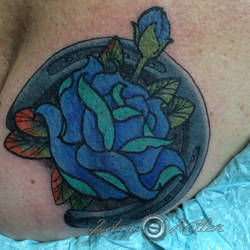 Blue Rose cover up