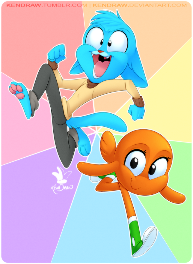 22317 Gumball and Darwin