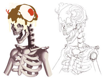 skeleton sundae WIP