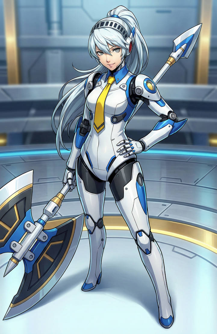 Labrys Render Labrys (Persona 4 Arena) loose interpretations by Waifus-in-DistressAI ...