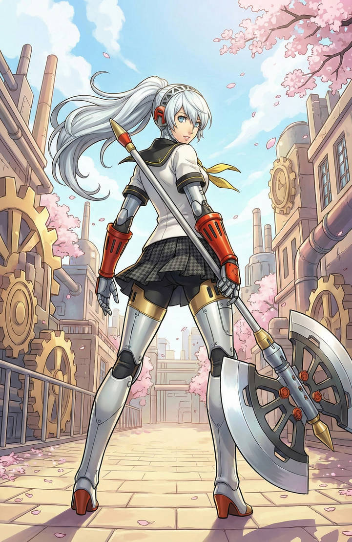 Labrys Render Labrys (Persona 4 Arena) loose interpretations by Waifus-in-DistressAI ...