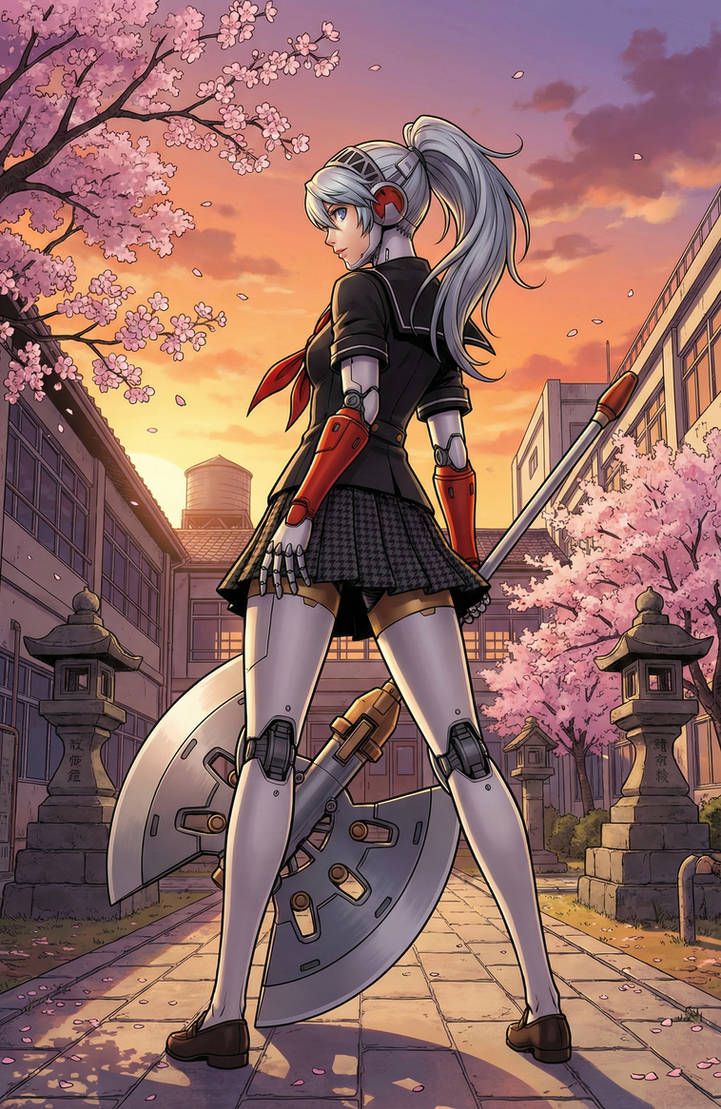 Labrys Render Labrys (Persona 4 Arena) loose interpretations by Waifus-in-DistressAI ...