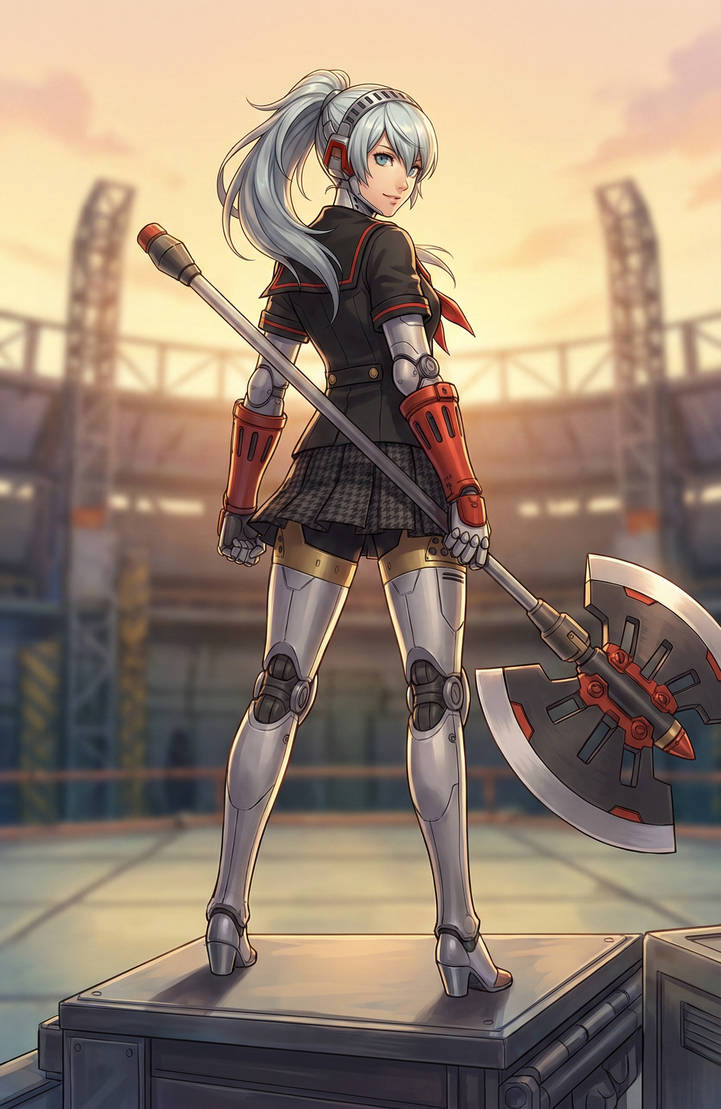 Labrys Render Labrys (Persona 4 Arena) loose interpretations by Waifus-in-DistressAI ...