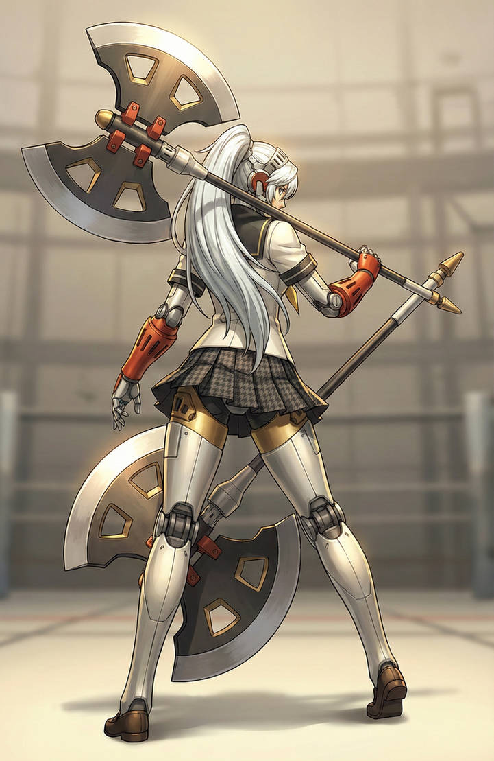 Labrys Render Labrys (Persona 4 Arena) loose interpretations by Waifus-in-DistressAI ...