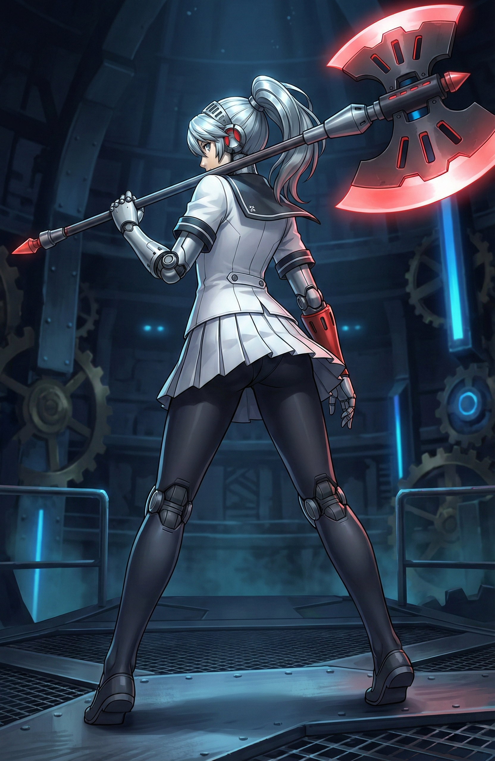 Labrys Render Labrys (Persona 4 Arena) loose interpretations by Waifus-in-DistressAI ...