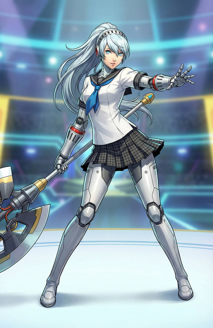 Labrys Render Labrys (Persona 4 Arena) loose interpretations by Waifus-in-DistressAI ...