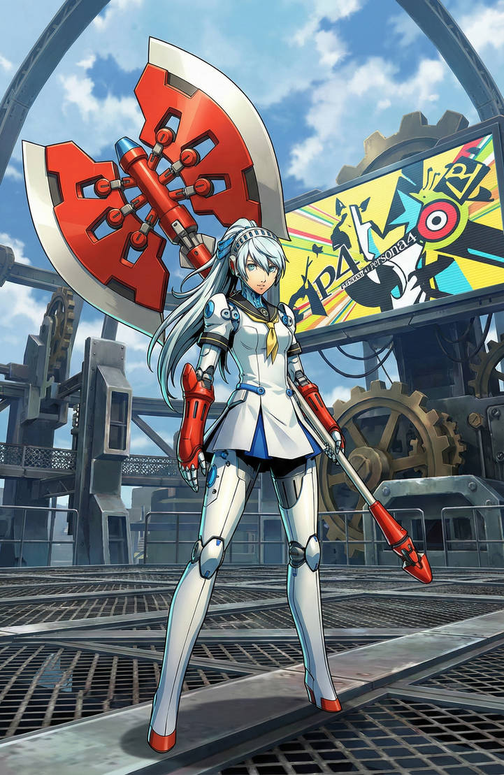 Labrys Render Labrys (Persona 4 Arena) loose interpretations by Waifus-in-DistressAI ...