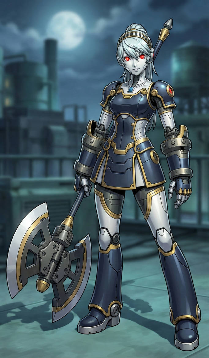 Labrys Render Labrys (Persona 4 Arena) loose interpretations by Waifus-in-DistressAI ...