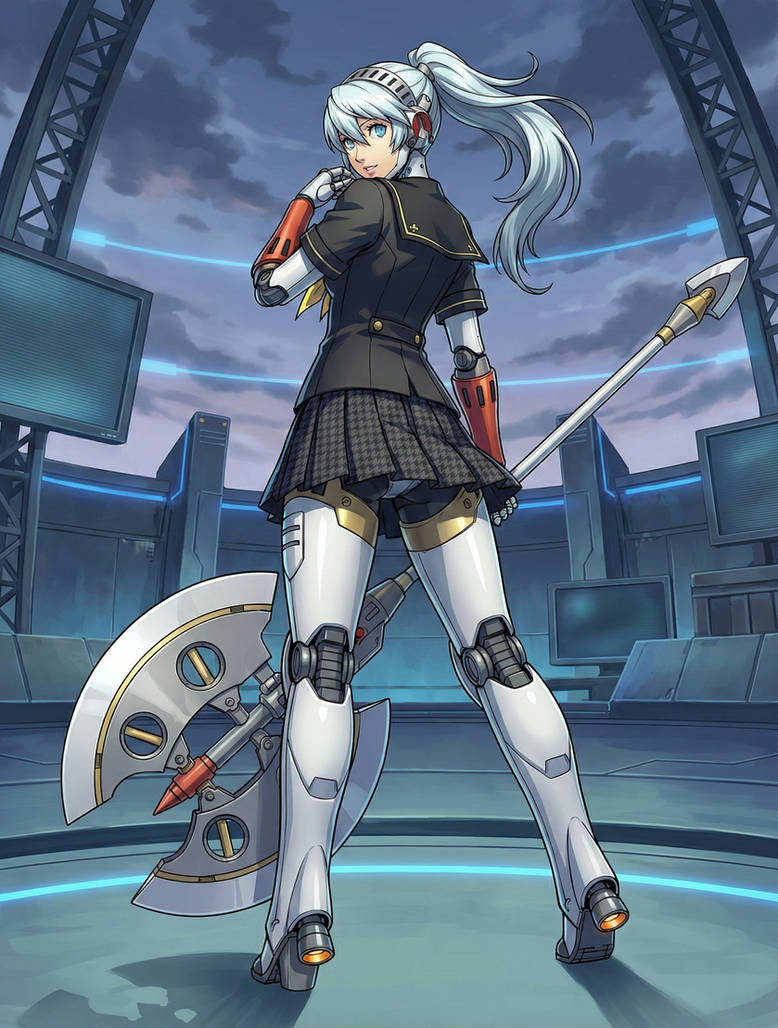 Labrys Render Labrys (Persona 4 Arena) loose interpretations by Waifus-in-DistressAI ...