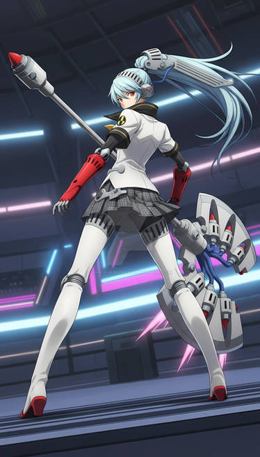 Labrys Render Labrys (Persona 4 Arena) loose interpretations by Waifus-in-DistressAI ...