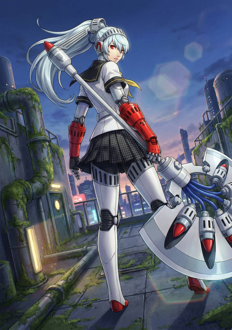 Labrys Render Labrys (Persona 4 Arena) truer design by Waifus-in-DistressAI on DeviantArt