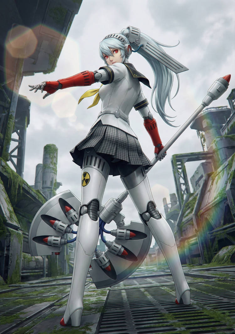 Labrys Render Labrys (Persona 4 Arena) truer design by Waifus-in-DistressAI on DeviantArt