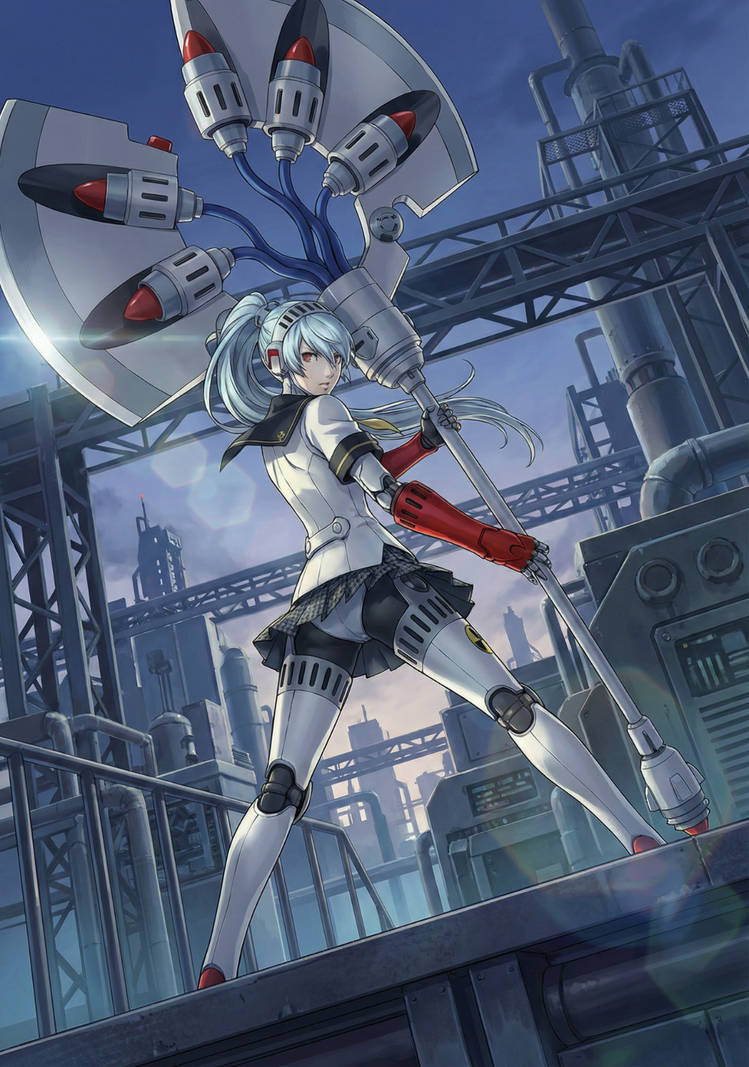 Labrys Render Labrys (Persona 4 Arena) truer design by Waifus-in-DistressAI on DeviantArt