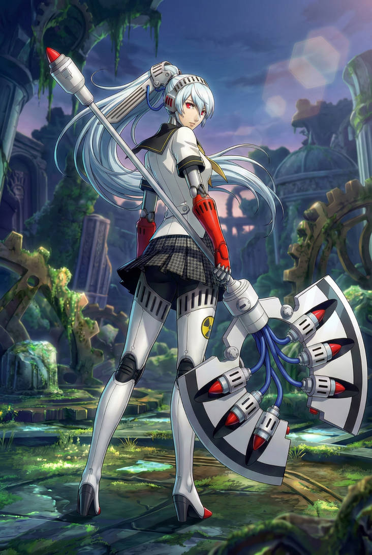 Labrys Render Labrys (Persona 4 Arena) truer design by Waifus-in-DistressAI on DeviantArt