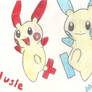 Plusle and Minun