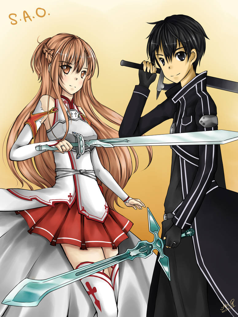 Randomstuff3000 Deviantart Sao Fanart: SAO by Viatasi on DeviantArt