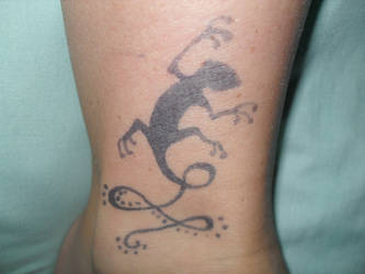 my lizard tattoo