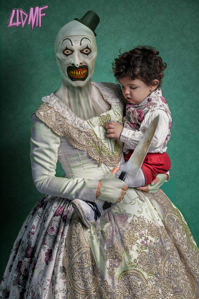 Terrifier with Child by LIDMFbyAndrewCKeeper on DeviantArt
