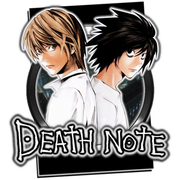 Death Note logo (Light Yagami, L) by FirzeCrescent on DeviantArt