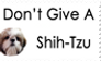 I Don't Give A Shih-Tzu Stamp