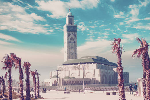 Hassan 2 mosque casablanca-morocco