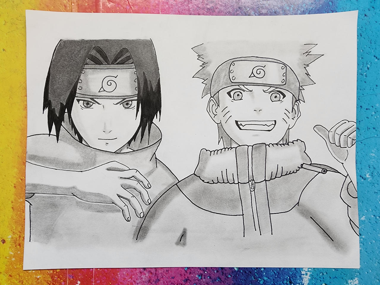 Sasuke Uchiha And Naruto Uzumaki By ZoeEldred On DeviantArt sasuke-uchiha-and-naruto-uzumaki-by-zoeeldred-on-deviantart