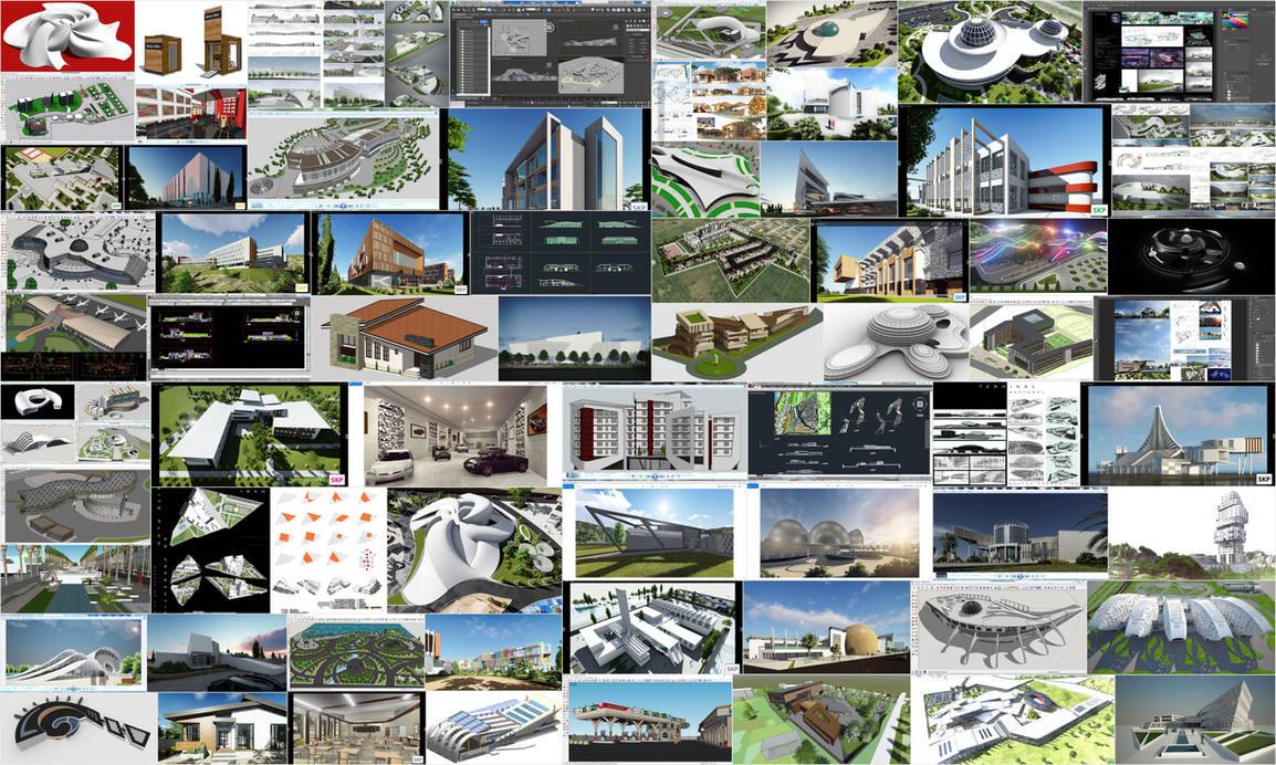 Pack 190- +60 Project Exterior Architecture - SKP by SKP3D on DeviantArt