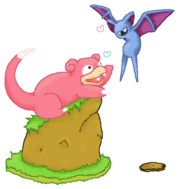 Zubat and Slowpoke for Gavin