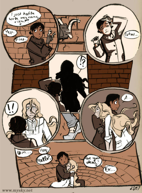 Irregular Panels Comic by elleskinner on DeviantArt