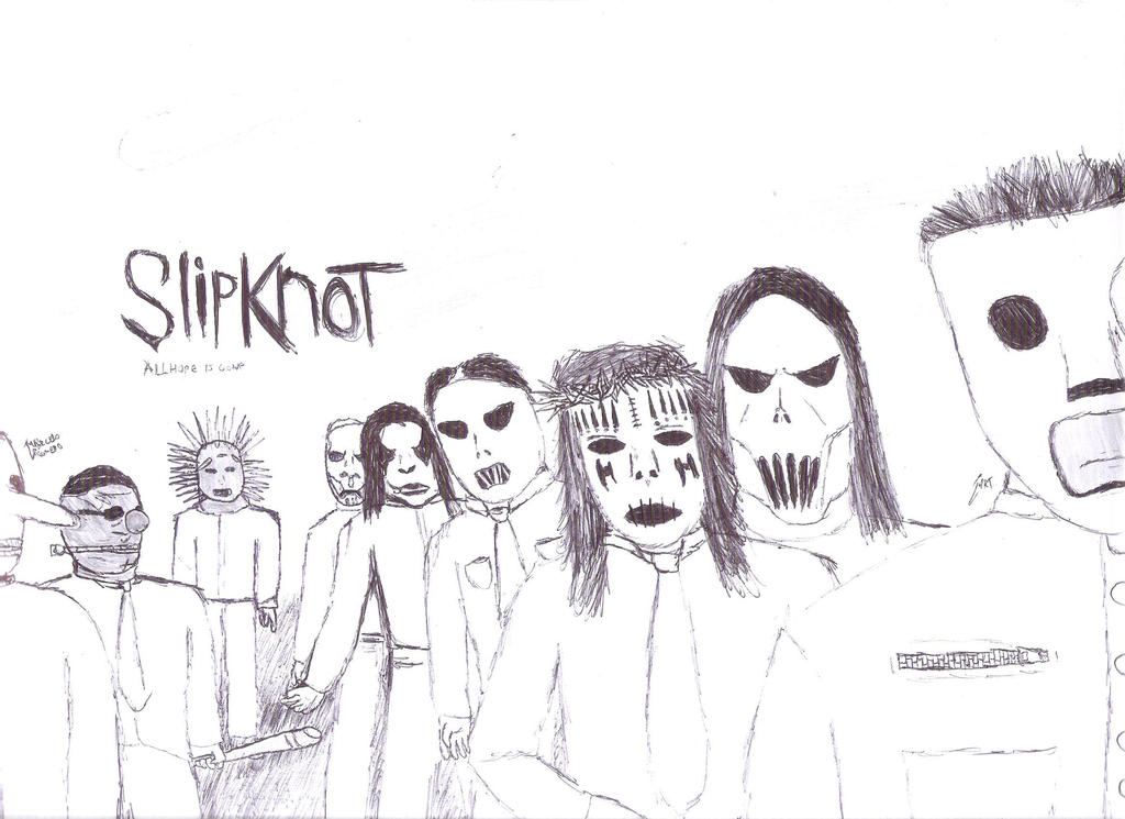 Slipknot Sketch By Metalhero2255 On DeviantArt slipknot-sketch-by-metalhero2255-on-deviantart