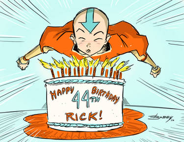 Avatar birthday card