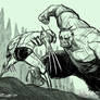 Hulk smash puny Wolverine