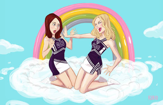 Annie and Britta from Community